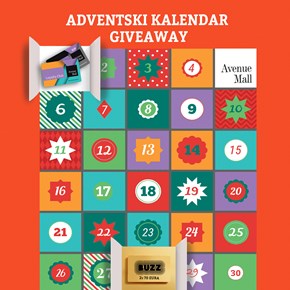 ADVENTSKI KALENDAR GIVEAWAY - Buzz bon